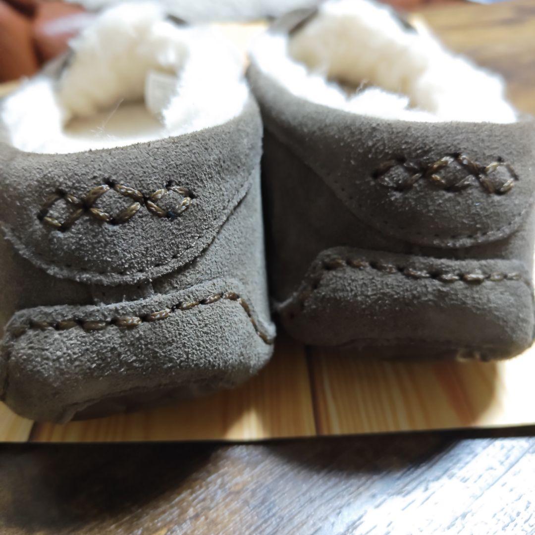 UGG ブラウン スエード モカシン