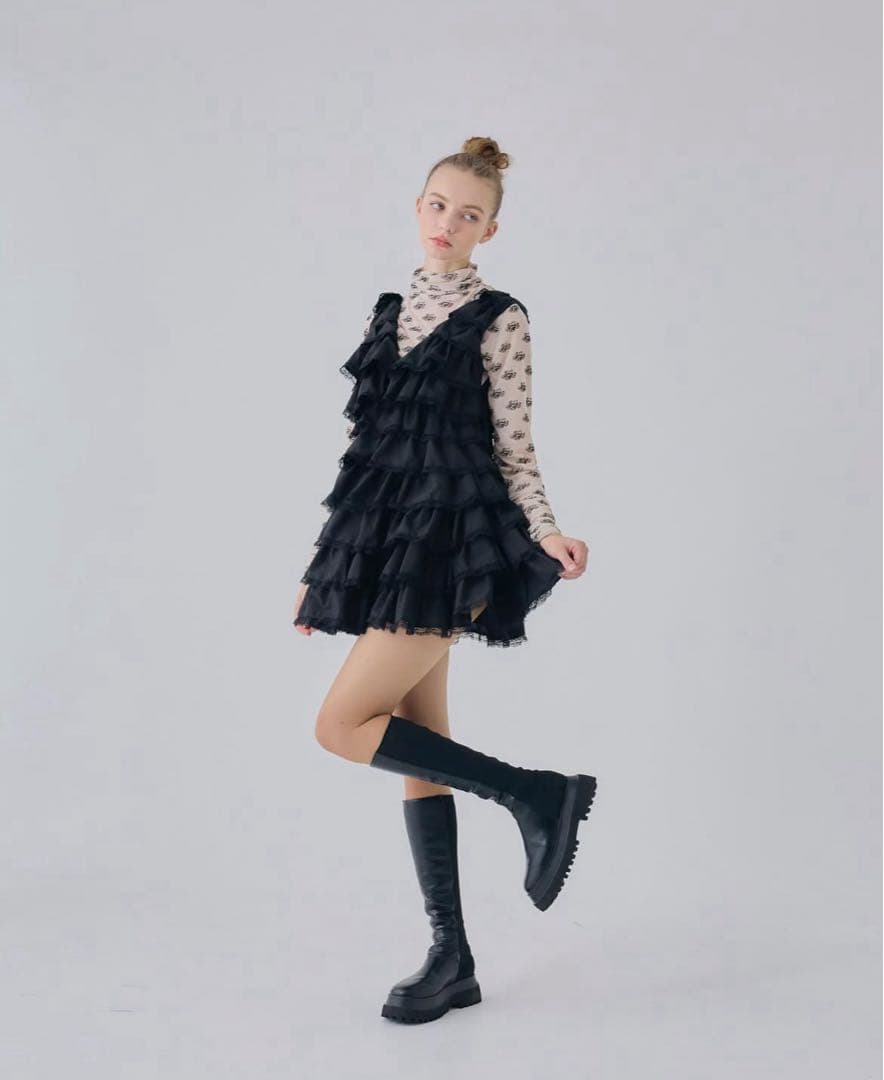 Treat ürself angel wings mini dress