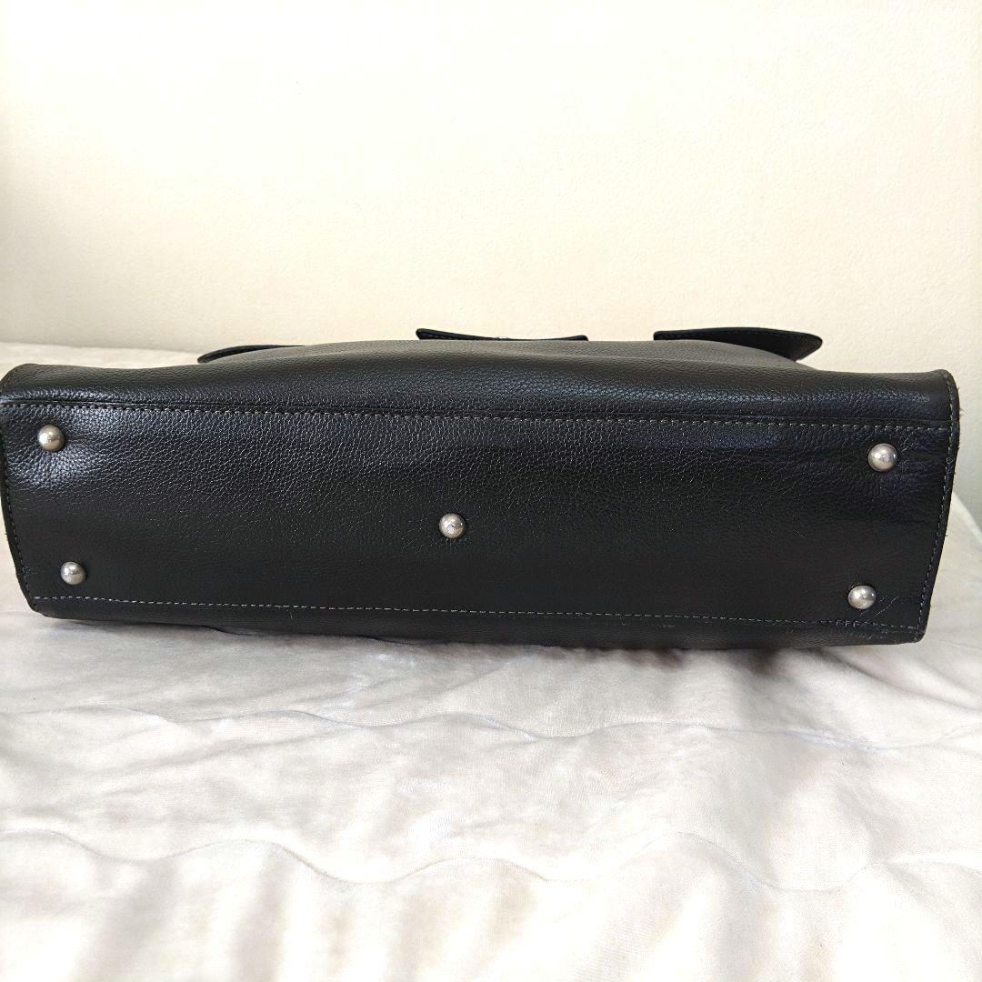 ソメスサドル グスト トートバッグ ビジネス レザー 牛革 ブラック