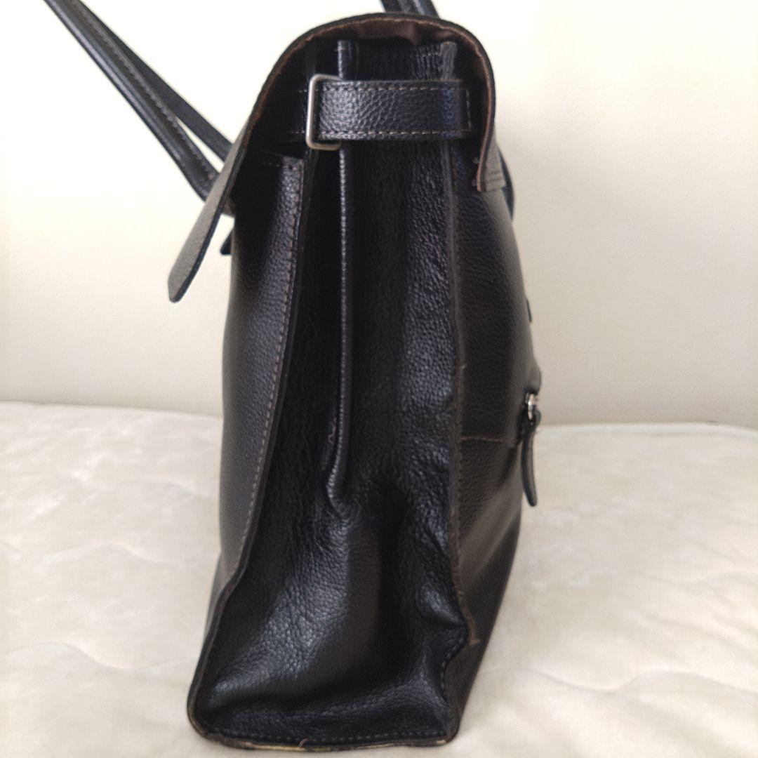 ソメスサドル グスト トートバッグ ビジネス レザー 牛革 ブラック