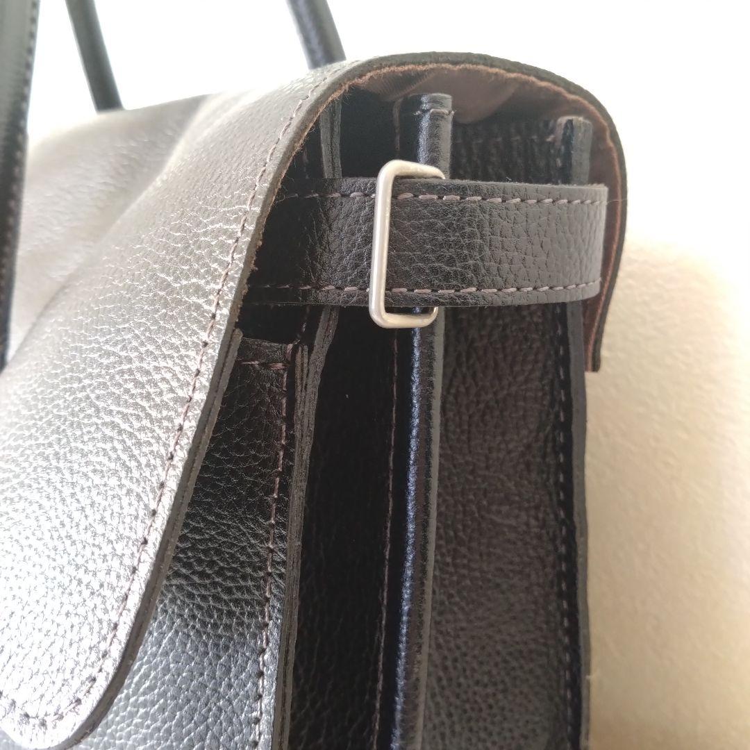 ソメスサドル グスト トートバッグ ビジネス レザー 牛革 ブラック