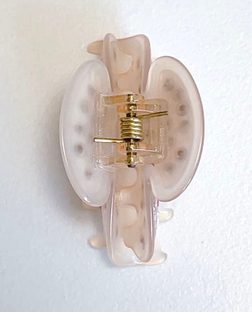 アレクサンドルドゥパリ　ヘアクリップ　ピンク　スワロフスキー　キラキラ　ミニ