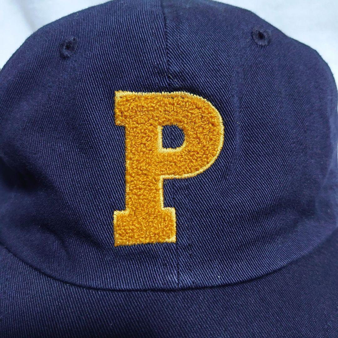 90s POLO Ralph Lauren Pロゴ サガラ刺繍 ネイビー