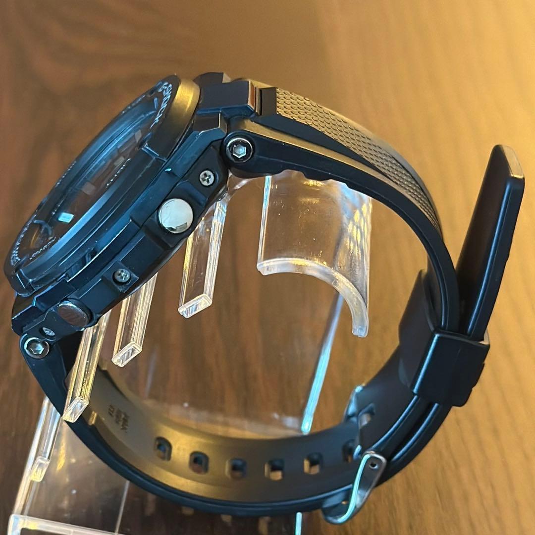 【最終値下げ】G-SHOCK GST-W300G ブルー ブラック