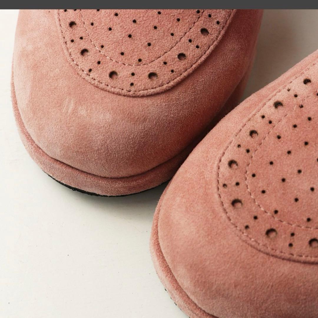 【美品】PINK HOUSE リボン付きピンクローファー