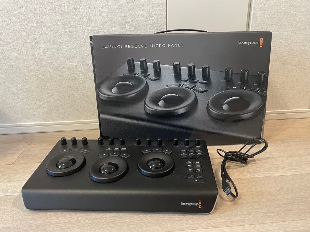 DaVinciResolve MicroPanel カラグレ コントロールパネル