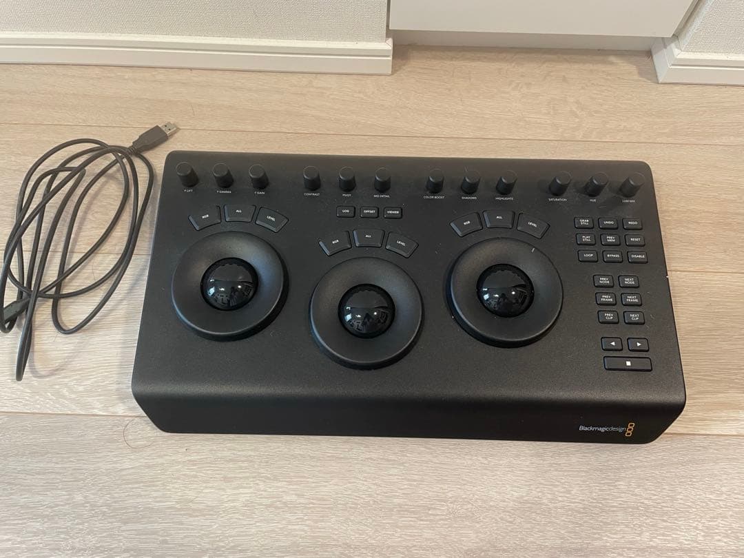 DaVinciResolve MicroPanel カラグレ コントロールパネル