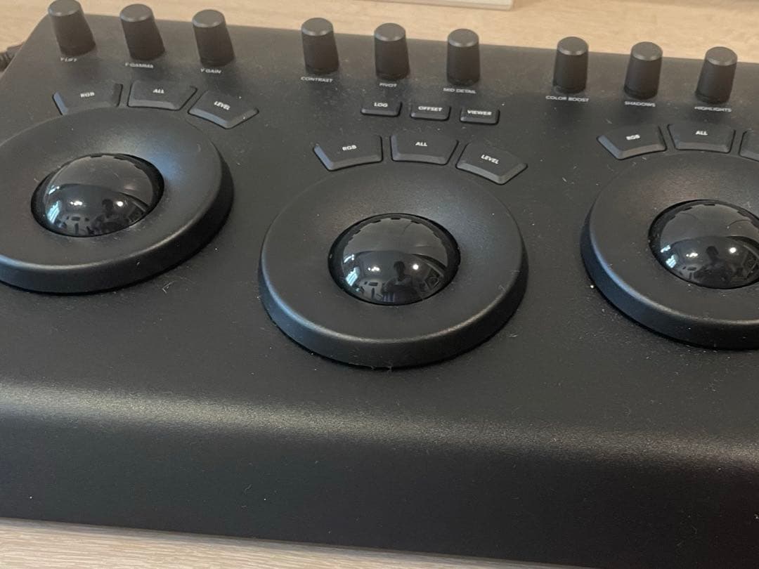 DaVinciResolve MicroPanel カラグレ コントロールパネル