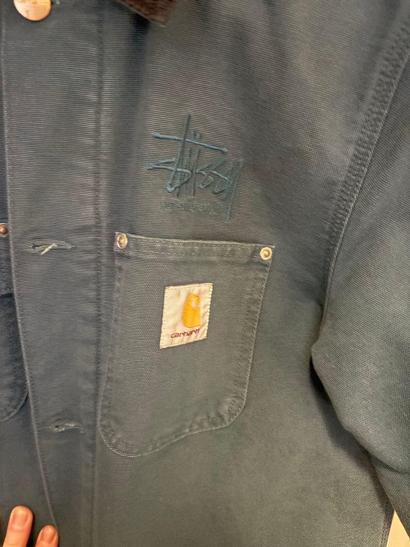 Carhartt×stussy コラボデトロイトジャケット【値下げ受け付けます】