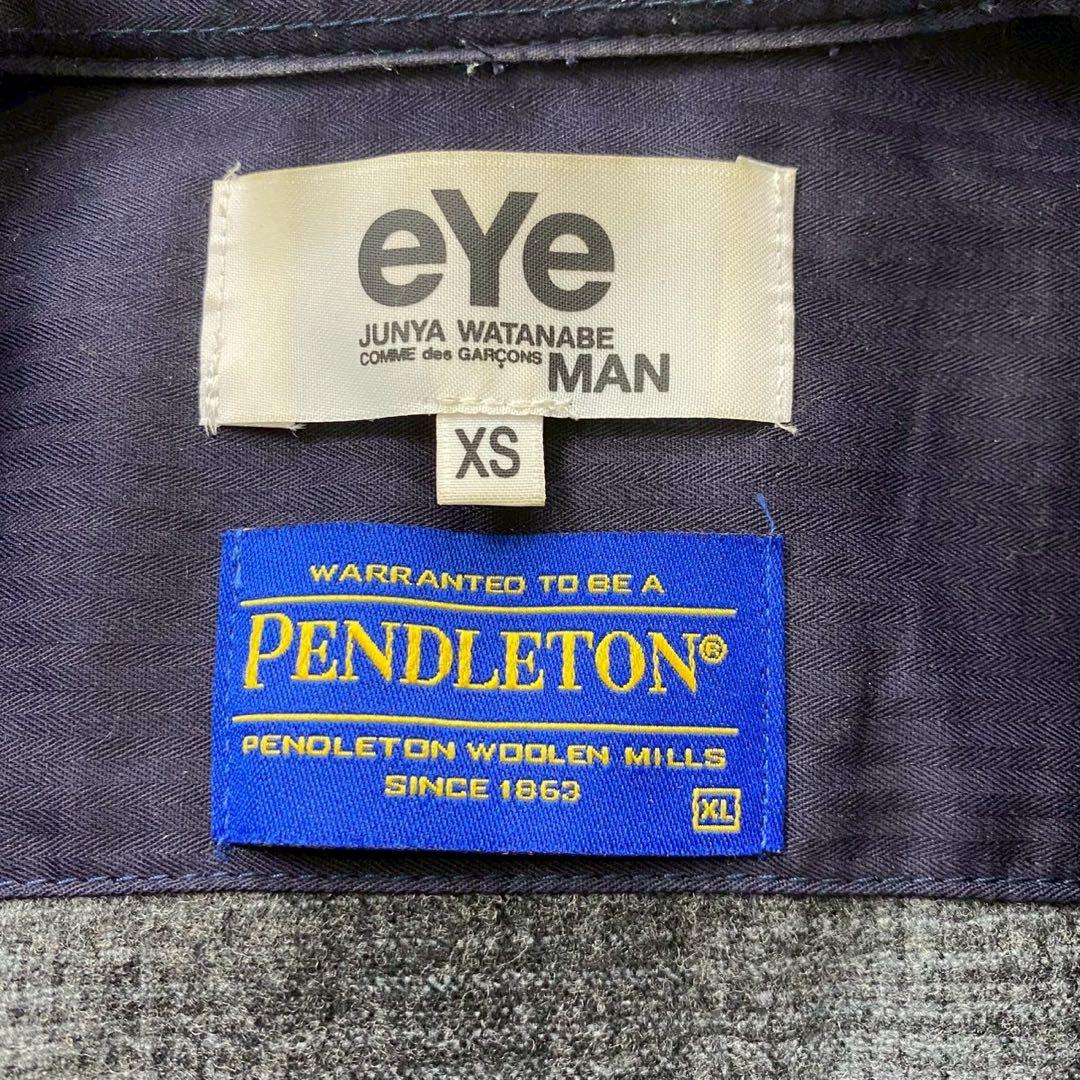 アイジュンヤワタナベマン × ペンドルトン ウールチェックシャツ サイズXS