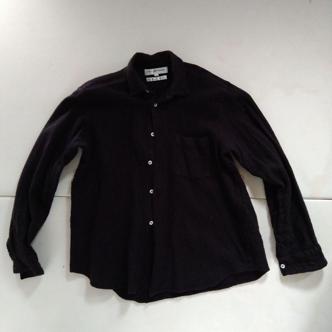 COMME des GARÇONS SHIRT ネイビーシャツ S
