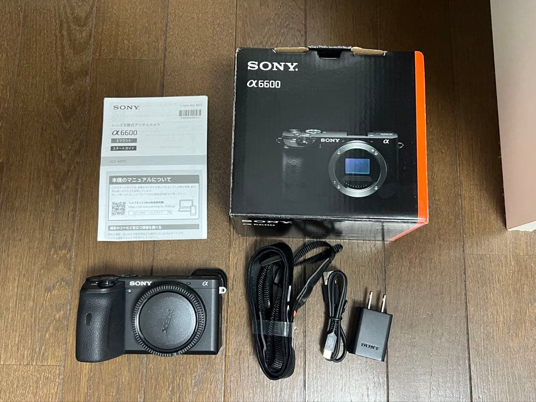【美品】　SONY ミラーレス一眼 α6600 ILCE-6600