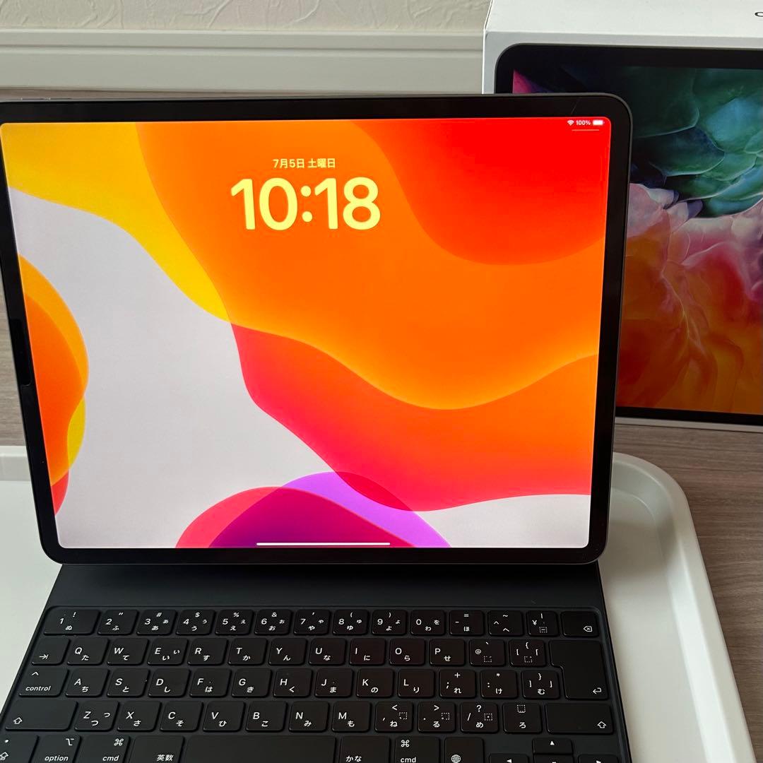 箱ありiPadPro第4世代256GB+純正キーボード