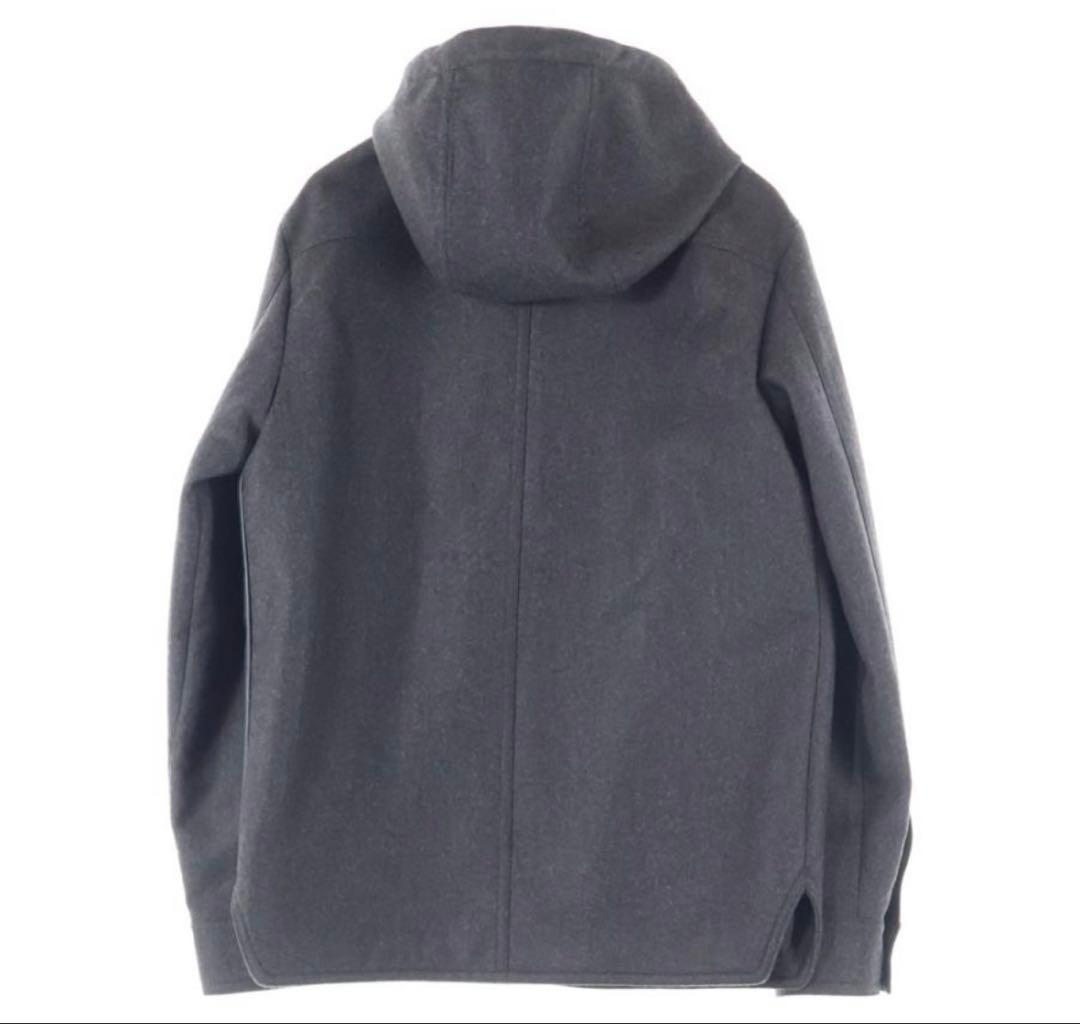 HERMES フード付きジャケット ダークグレー 定価180万円