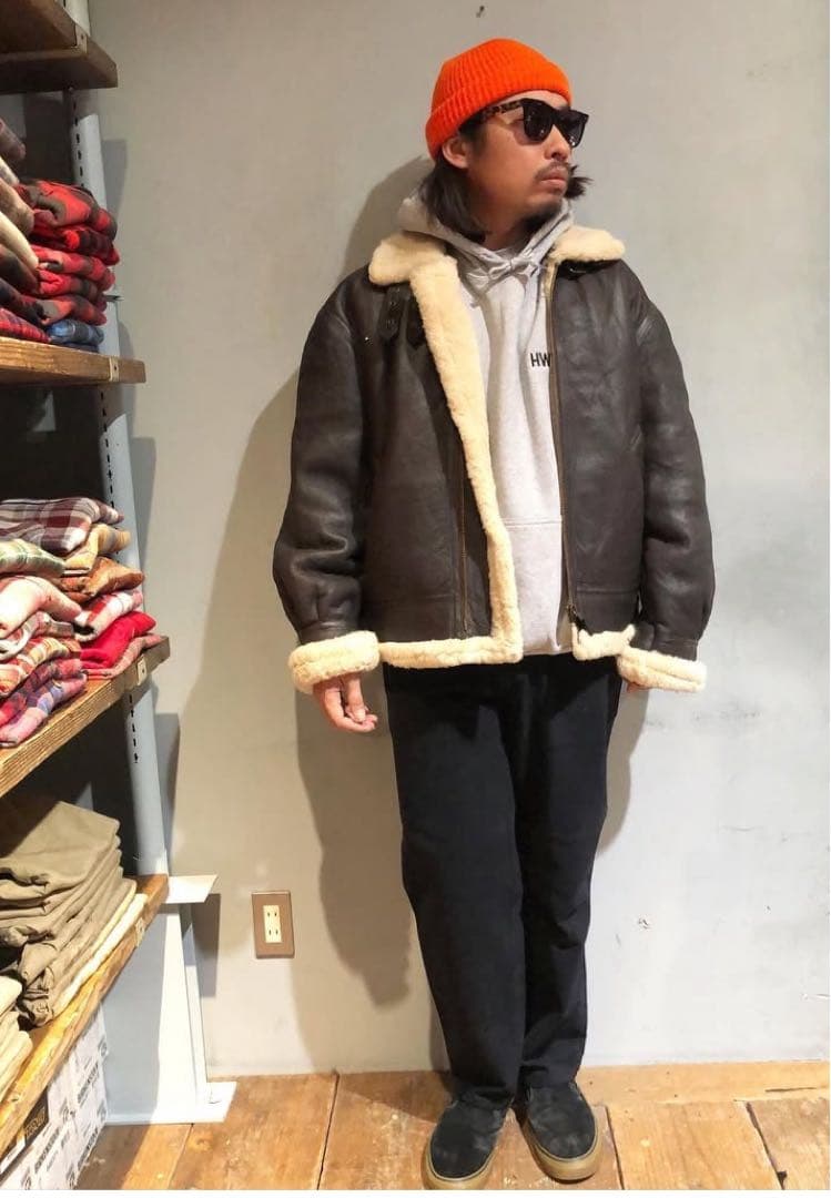 us 三軒茶屋　山田蓮　山田レン　b-3 ボンバージャケット　フライトジャケット