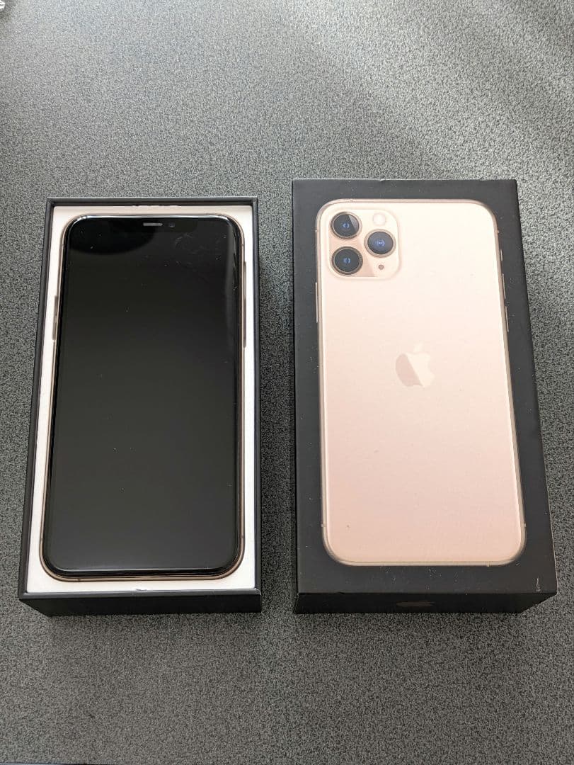 Apple iPhone 11 Pro 本体 ゴールド 箱付き