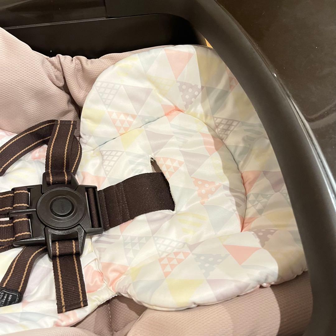 【美品】 コンビ ネムリラ 4キャス ハイローチェア アカチャンホンポ限定