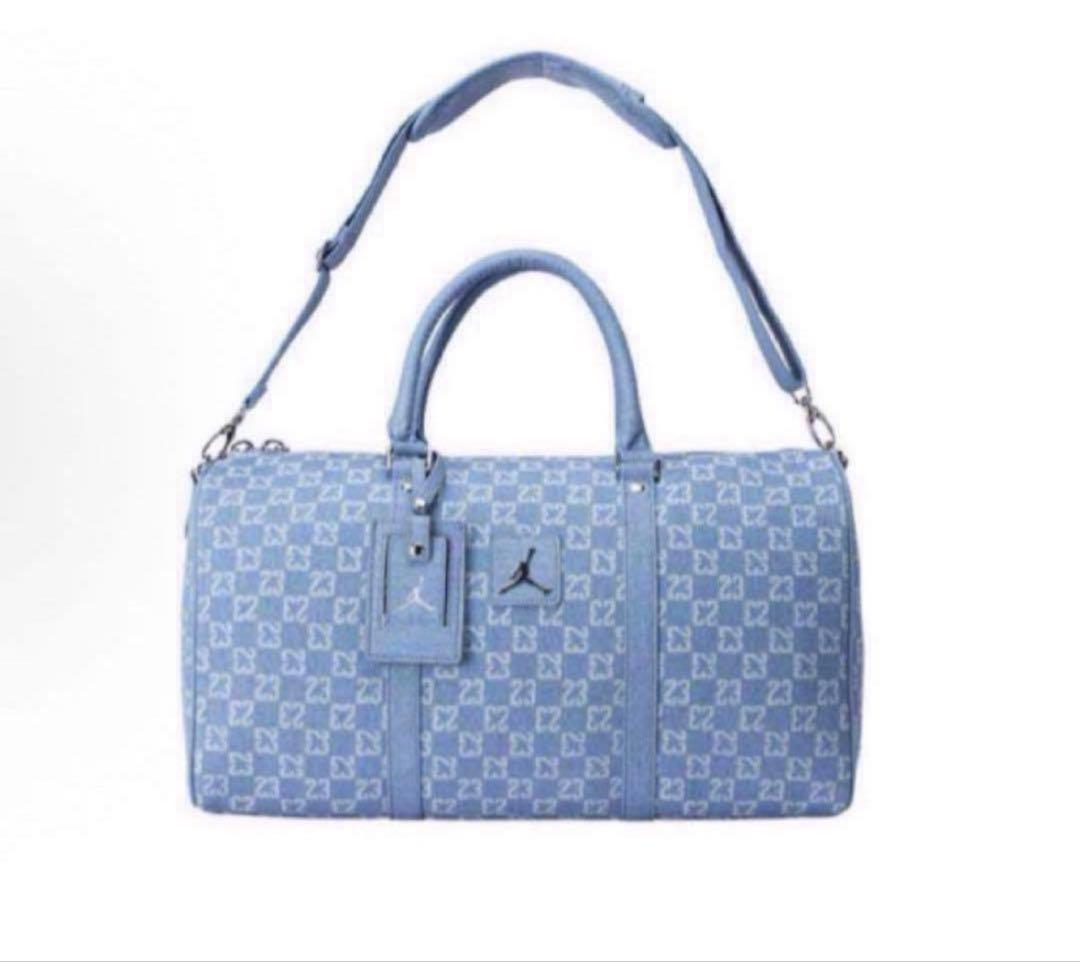 新品 ジョーダン ライトブルー ダッフルバッグII6429-432