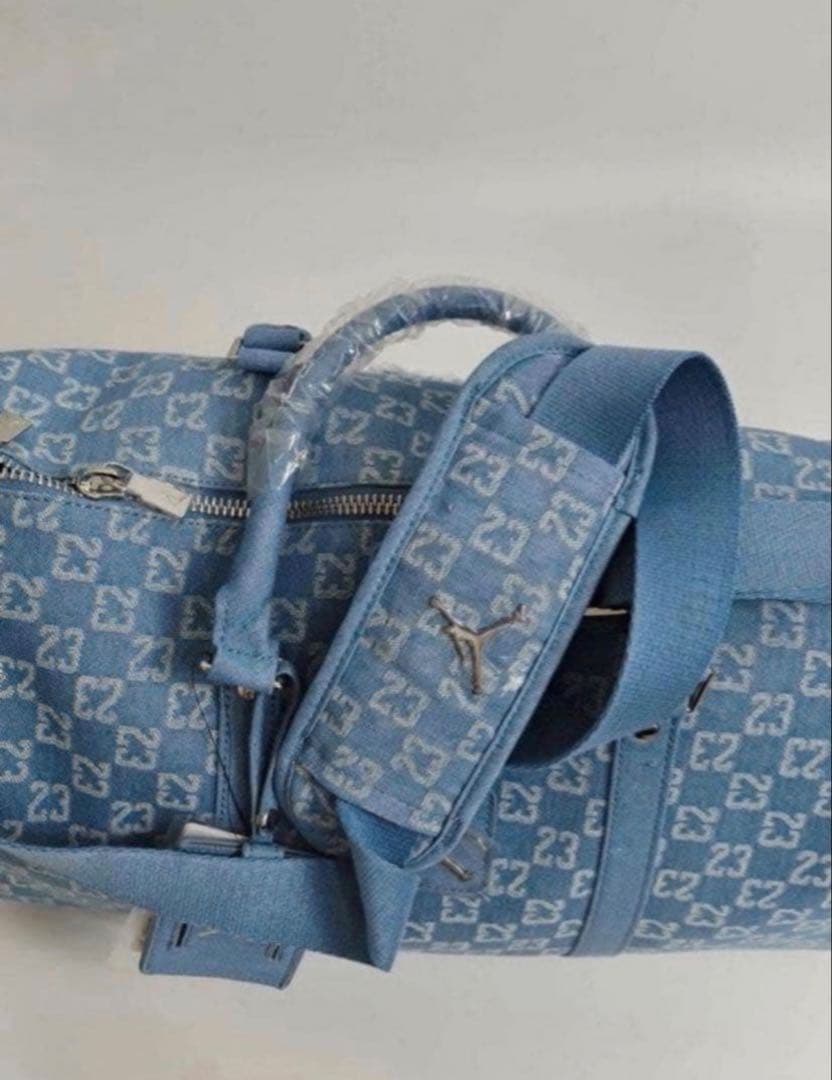 新品 ジョーダン ライトブルー ダッフルバッグII6429-432