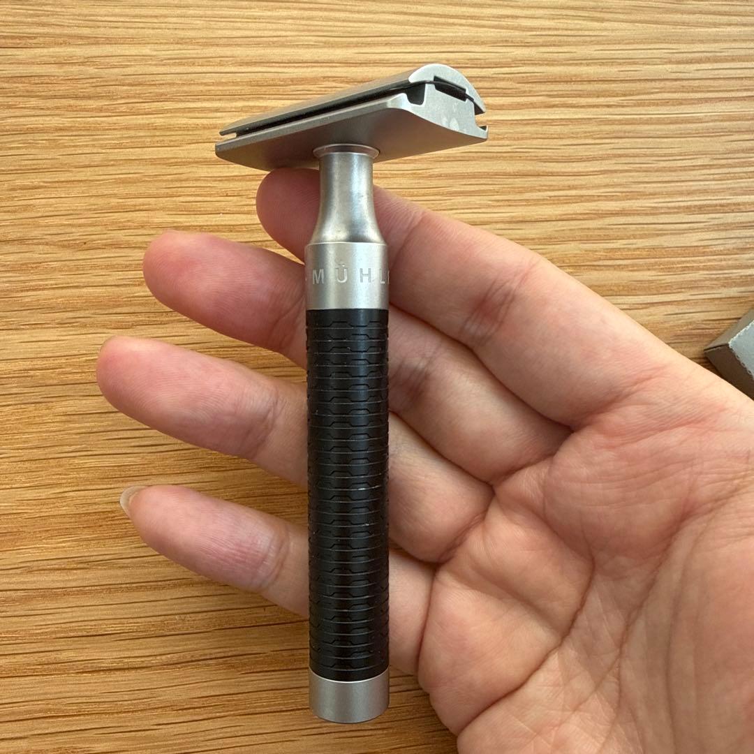 ミューレ ROCCA 両刃カミソリ MUHLE 替え刃付き