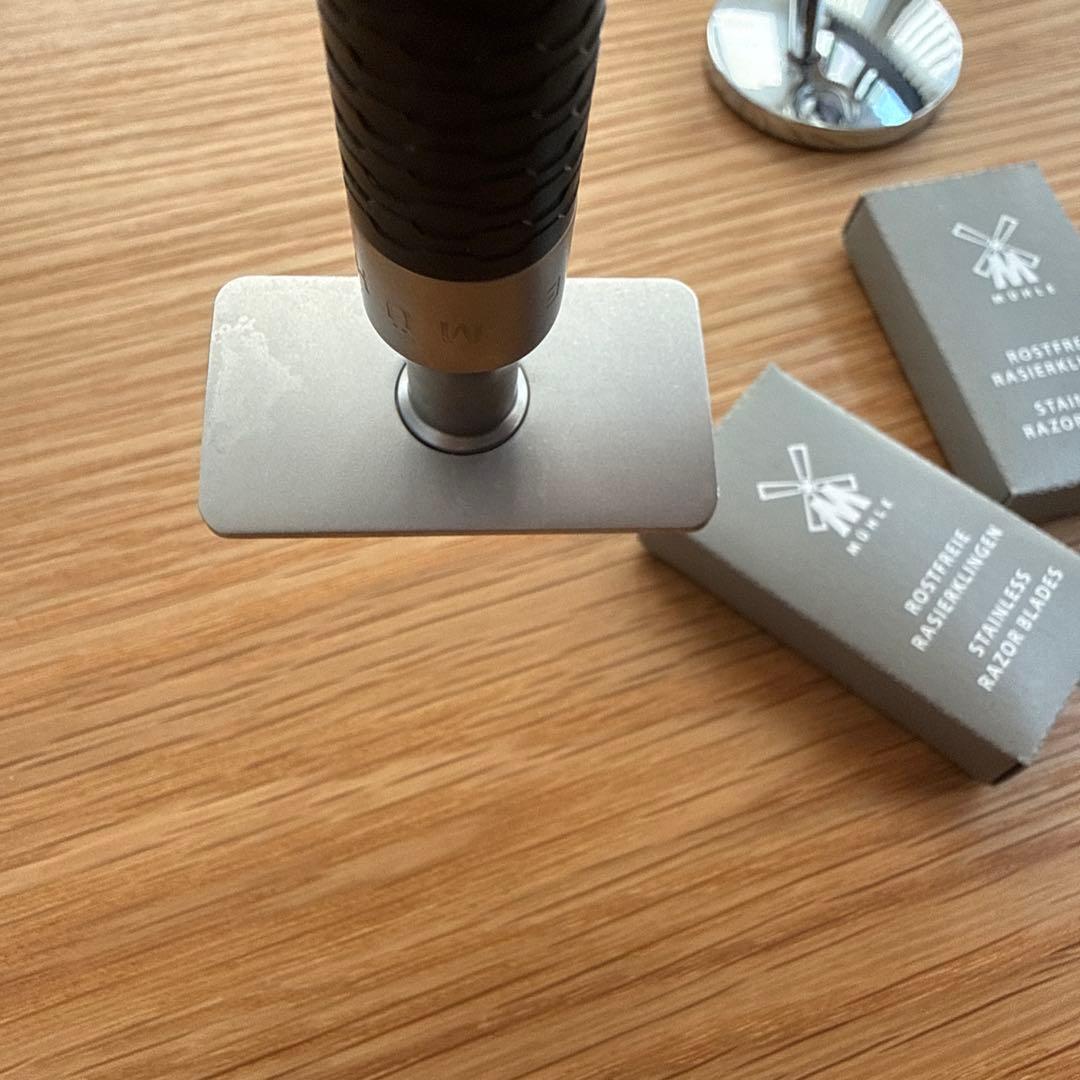 ミューレ ROCCA 両刃カミソリ MUHLE 替え刃付き