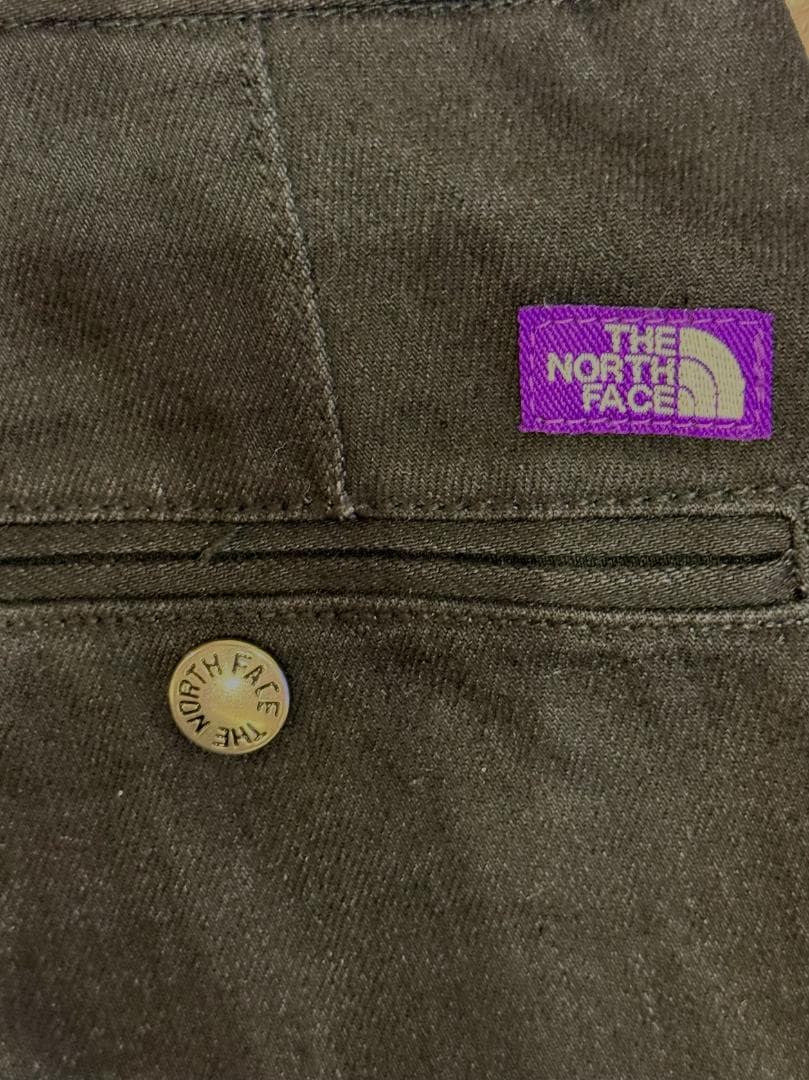 ノースフェイスパープルレーベル ワイドテーパードパンツ 黒 34 NT5150N