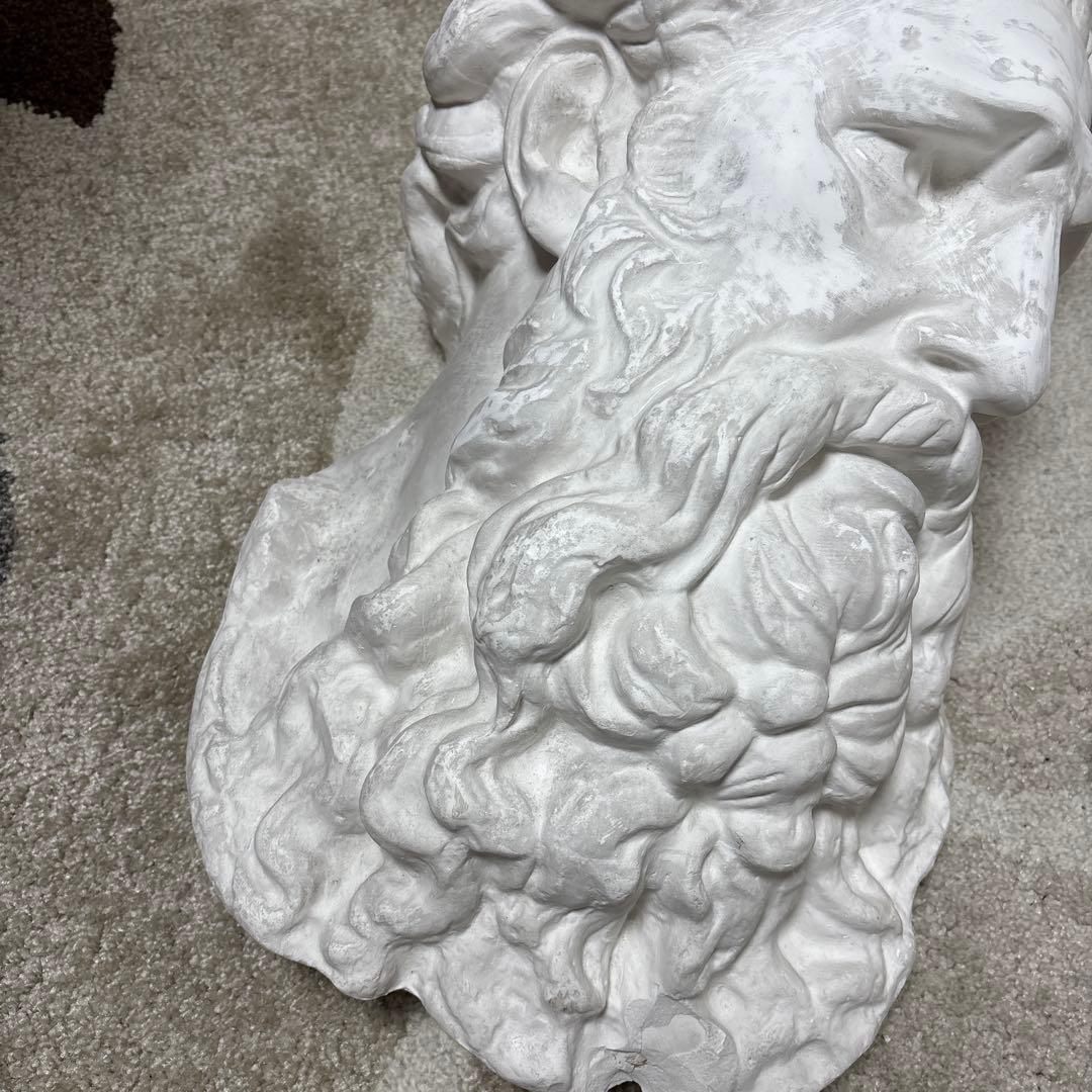 石膏像　チグリス大顔面　デッサン