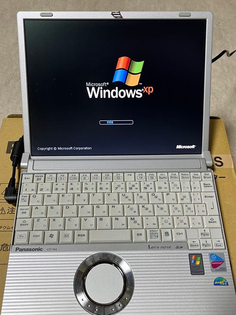 Panasonic CF-R4HW4AXS ノートPC Windows XP