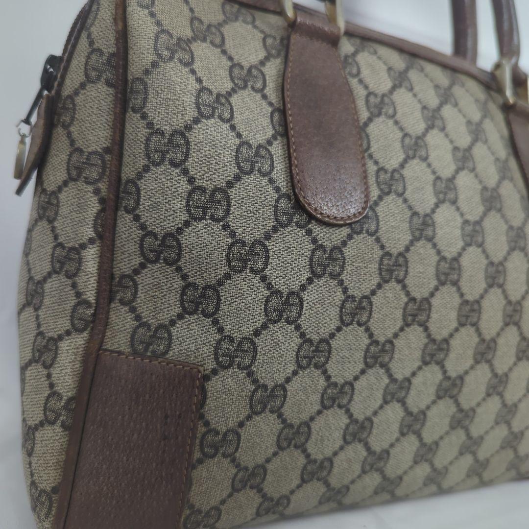 GUCCI グッチ GG柄 レザー ハンドバッグ ミニボストンバッグ