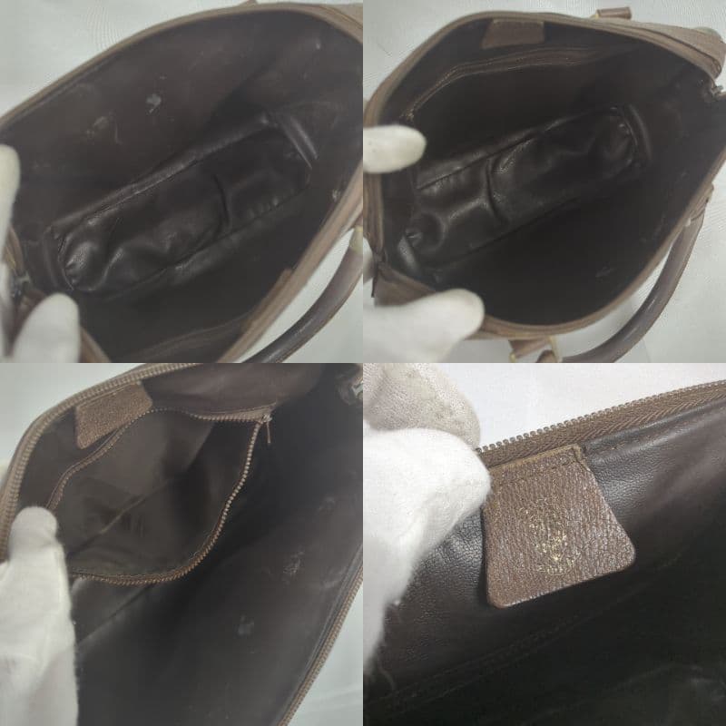 GUCCI グッチ GG柄 レザー ハンドバッグ ミニボストンバッグ
