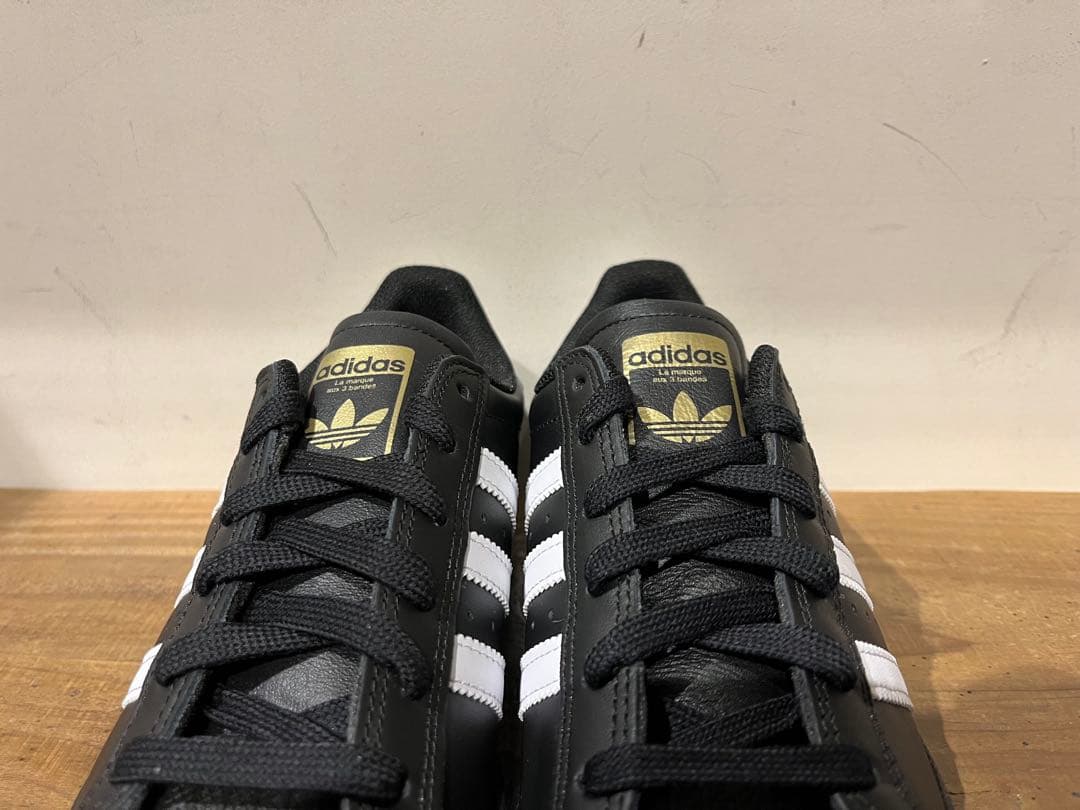 ADIDAS SKATE SUPERSTAR オールブラック 新品27cm
