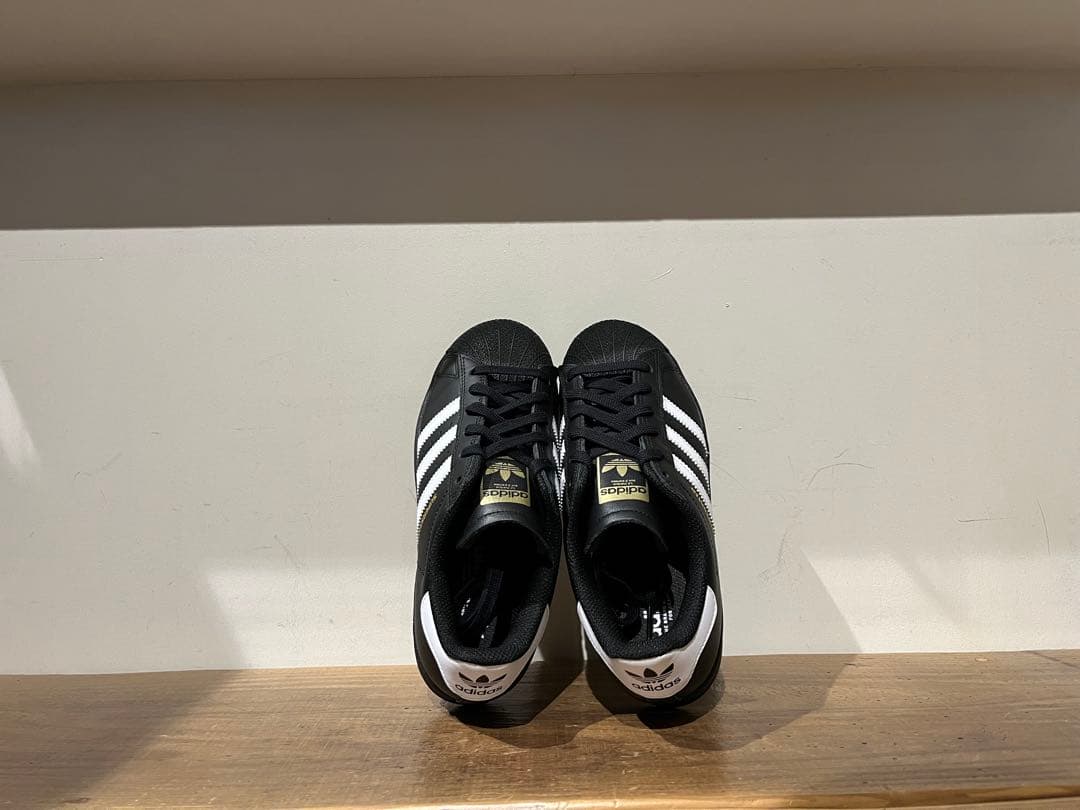ADIDAS SKATE SUPERSTAR オールブラック 新品27cm