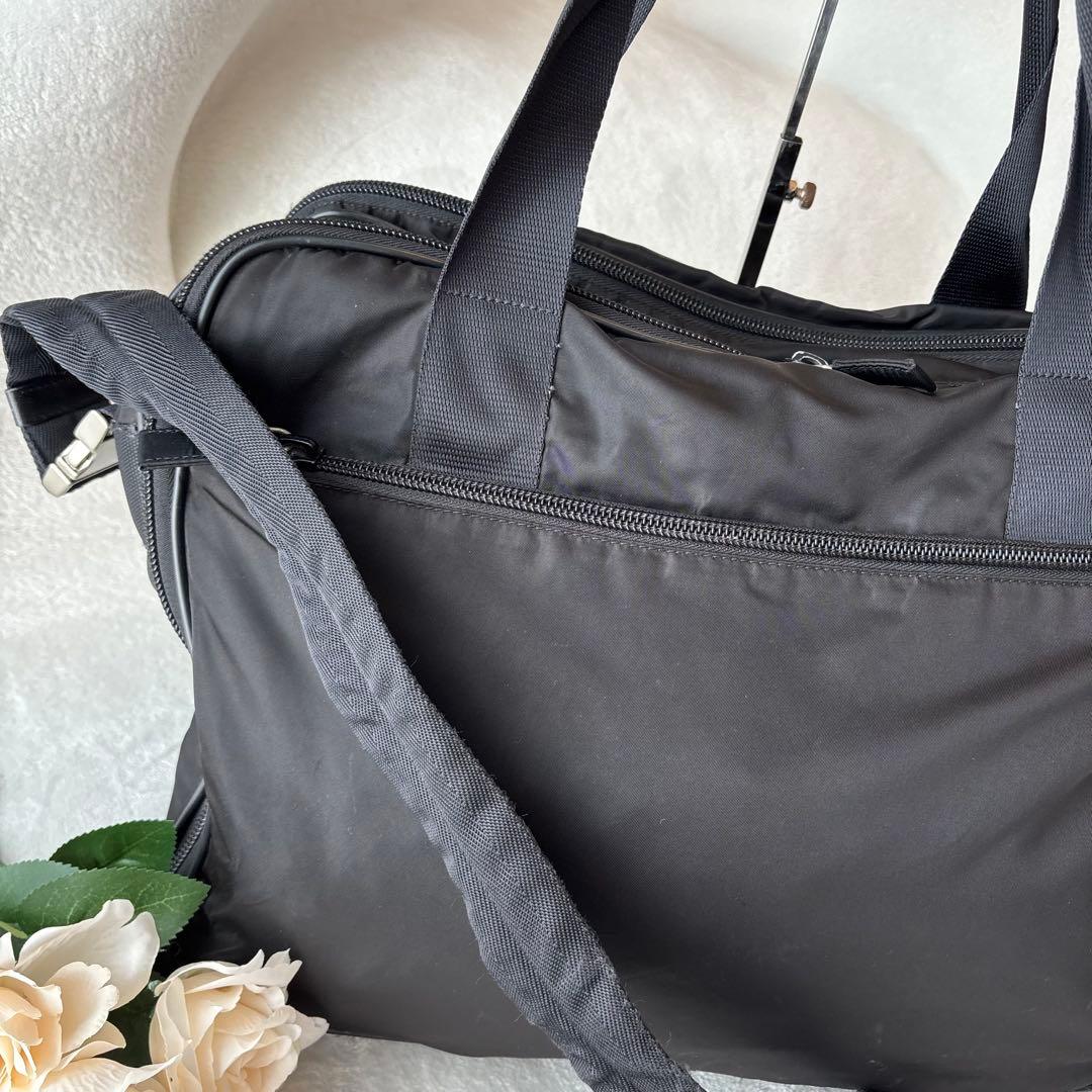 はやとちり プラダ　2way ビジネスバッグ　ショルダーバッグナイロン