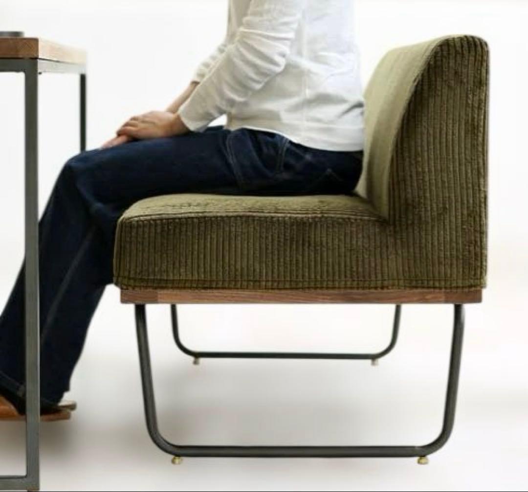 15日迄値下★替カバー付 Re:CENO リセノ2人掛けソファー WIRY