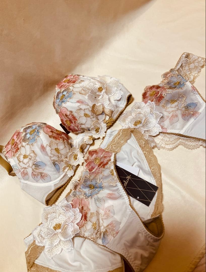 サルート 03G ブラE70＆ショーツM Tバック付 3点 新品タグ付