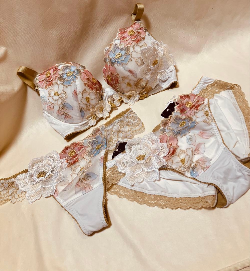 サルート 03G ブラE70＆ショーツM Tバック付 3点 新品タグ付