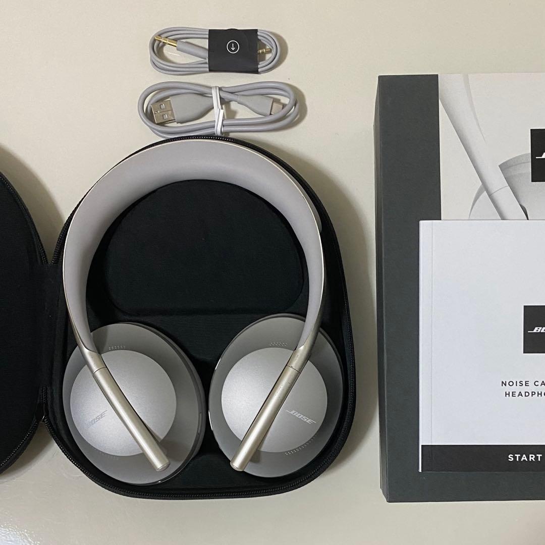 BOSE NC700 ノイズキャンセリングワイヤレスヘッドホン シルバー 箱付き