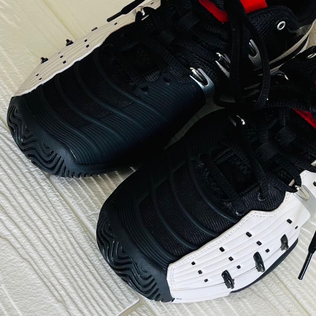 【未使用級】adidas バリケード5 クラシック黒赤白 SIZE 26cm