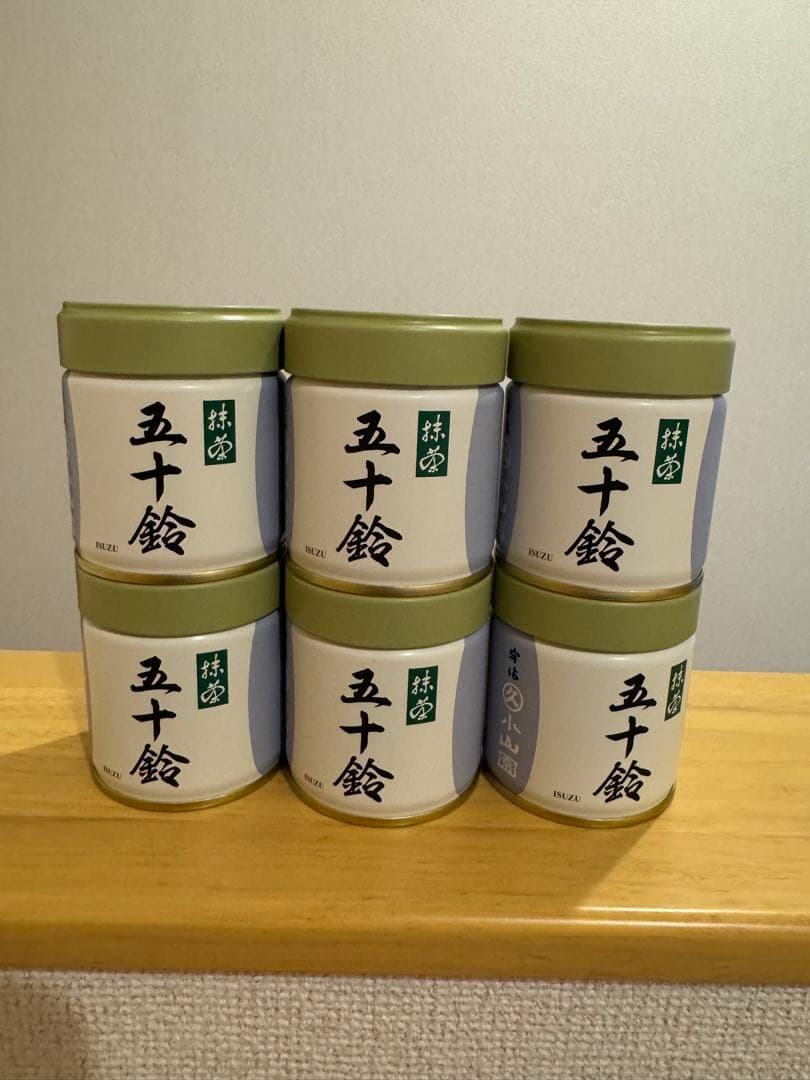 丸久小山園　抹茶　五十鈴　40g 6缶