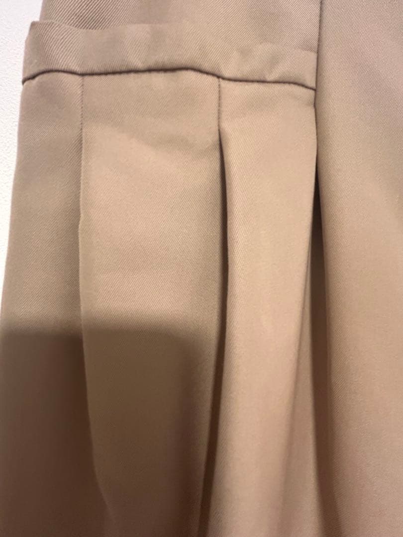 新品未使用タグ付T. japan tuck chino pants-38ベージュ