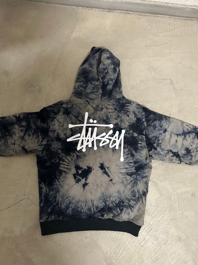 STUSSY タイダイ パーカー プルオーバー ステューシー ストリート