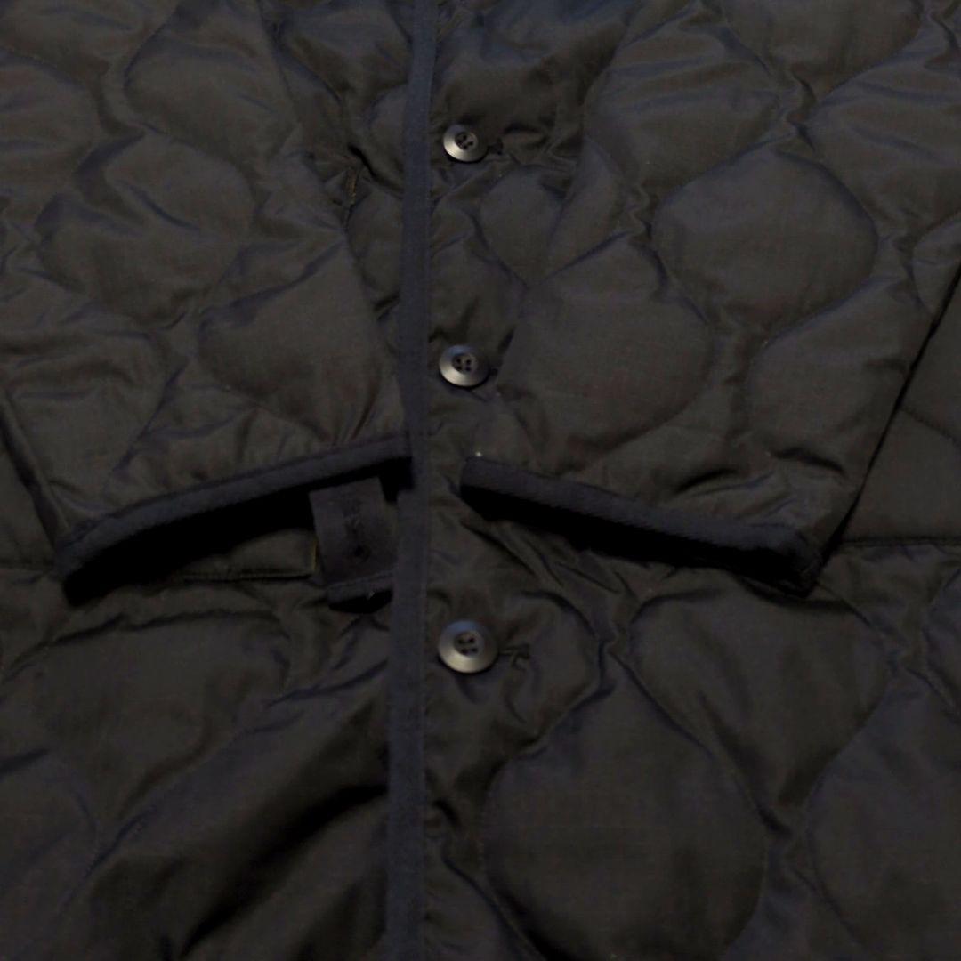 TAION キルティング ダウンコート ミリタリー サイドスリット