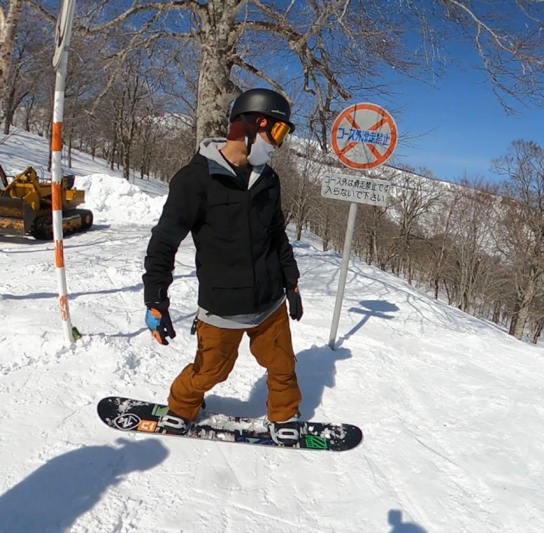 VOLCOM メンズスノーボードウェア上下セット