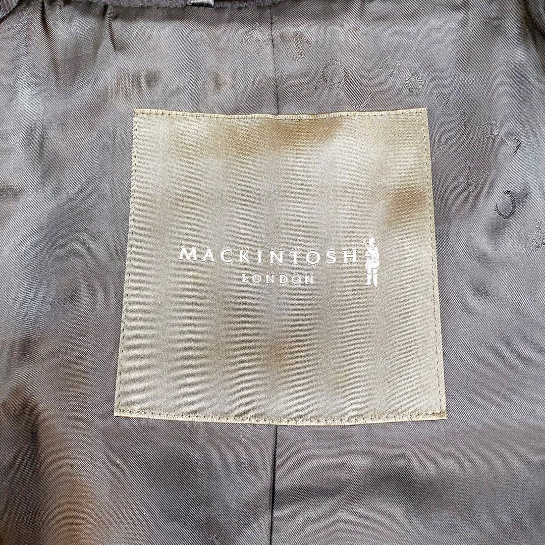 美品✨マッキントッシュ ダッフルコート 黒 ウール