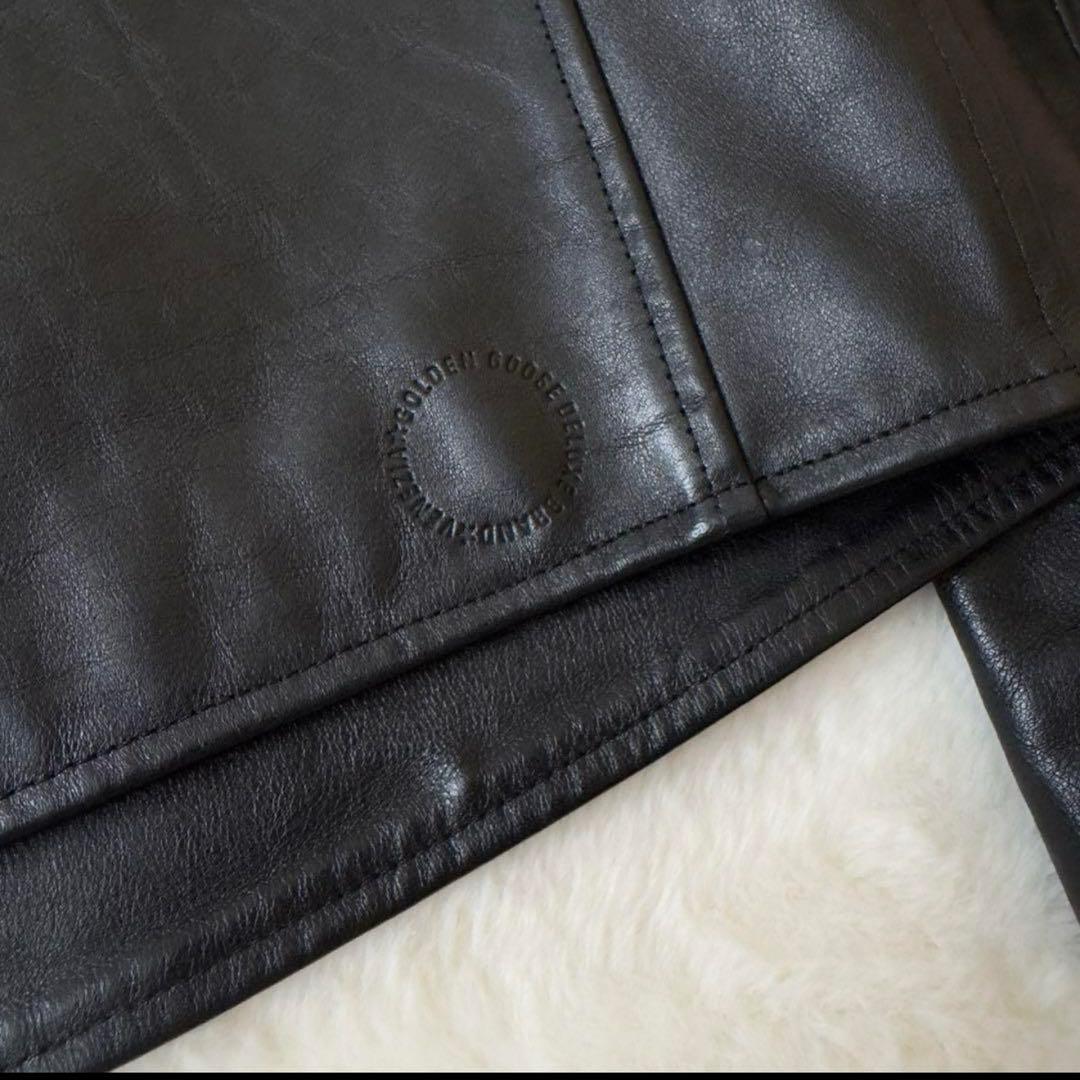 GOLDEN  DELUXE BRAND シングルライダースジャケット