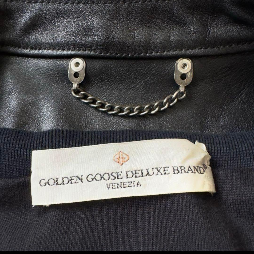 GOLDEN  DELUXE BRAND シングルライダースジャケット