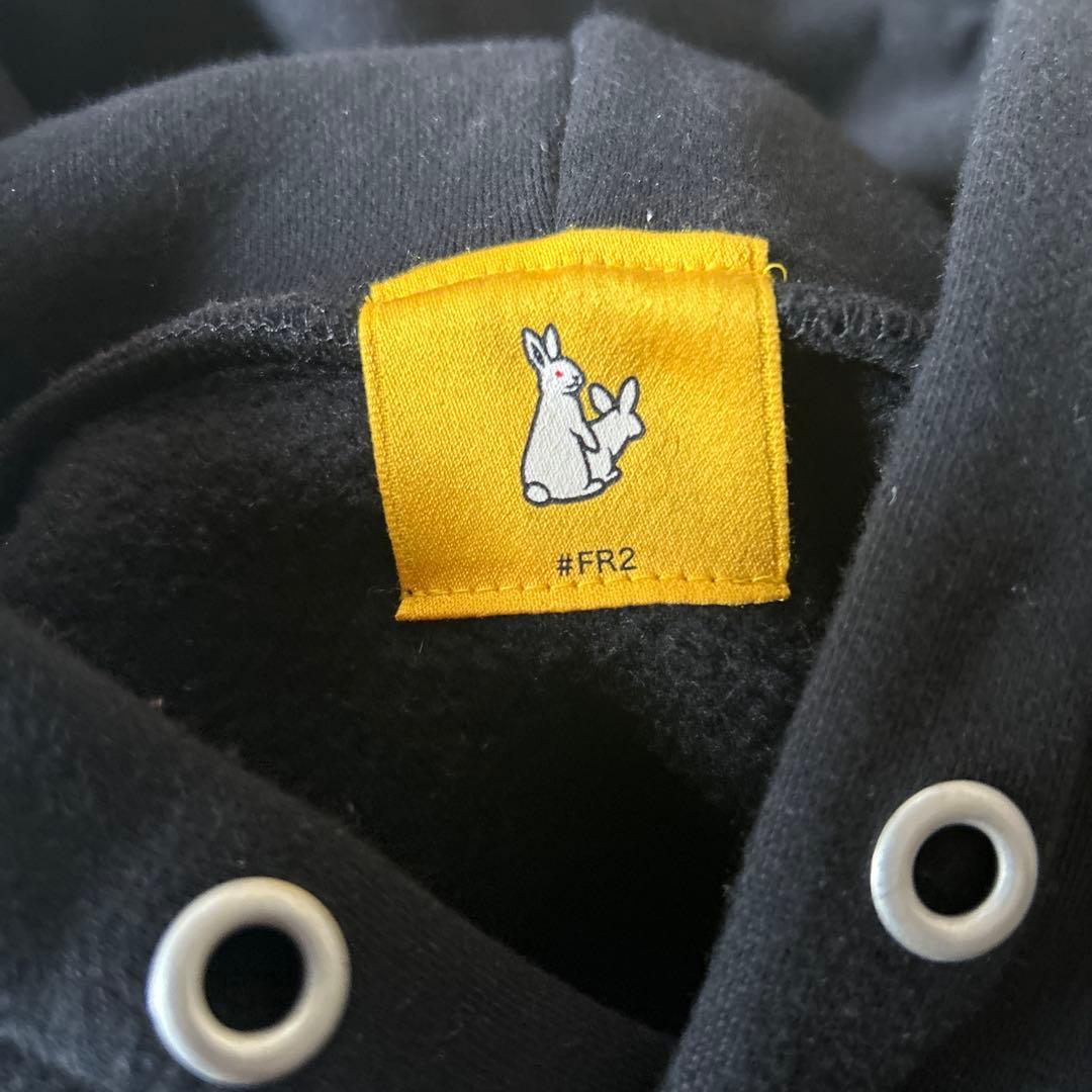 FR2 Smoking Kills パーカー ブラック