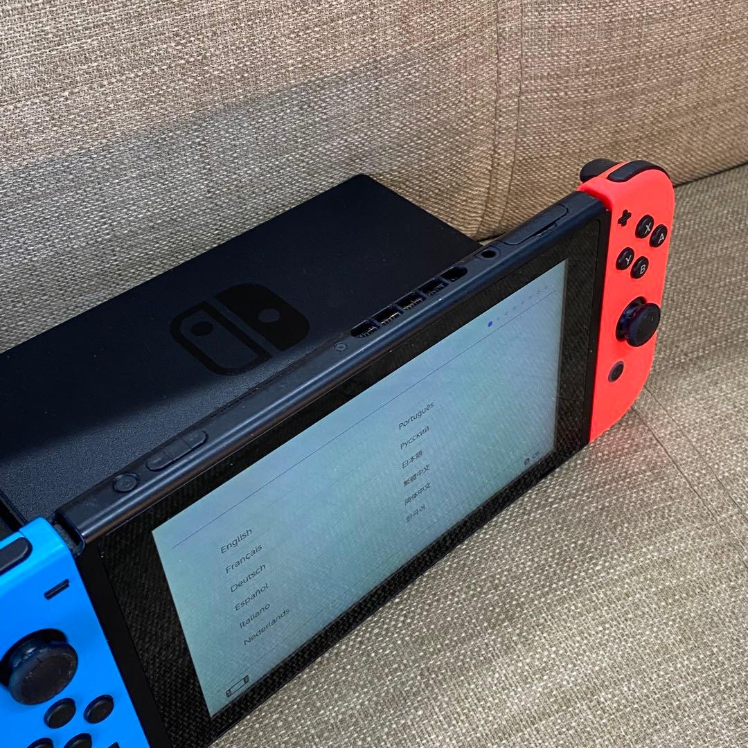 Nintendo Switch 本体 ネオンブルー/ネオンレッド B55