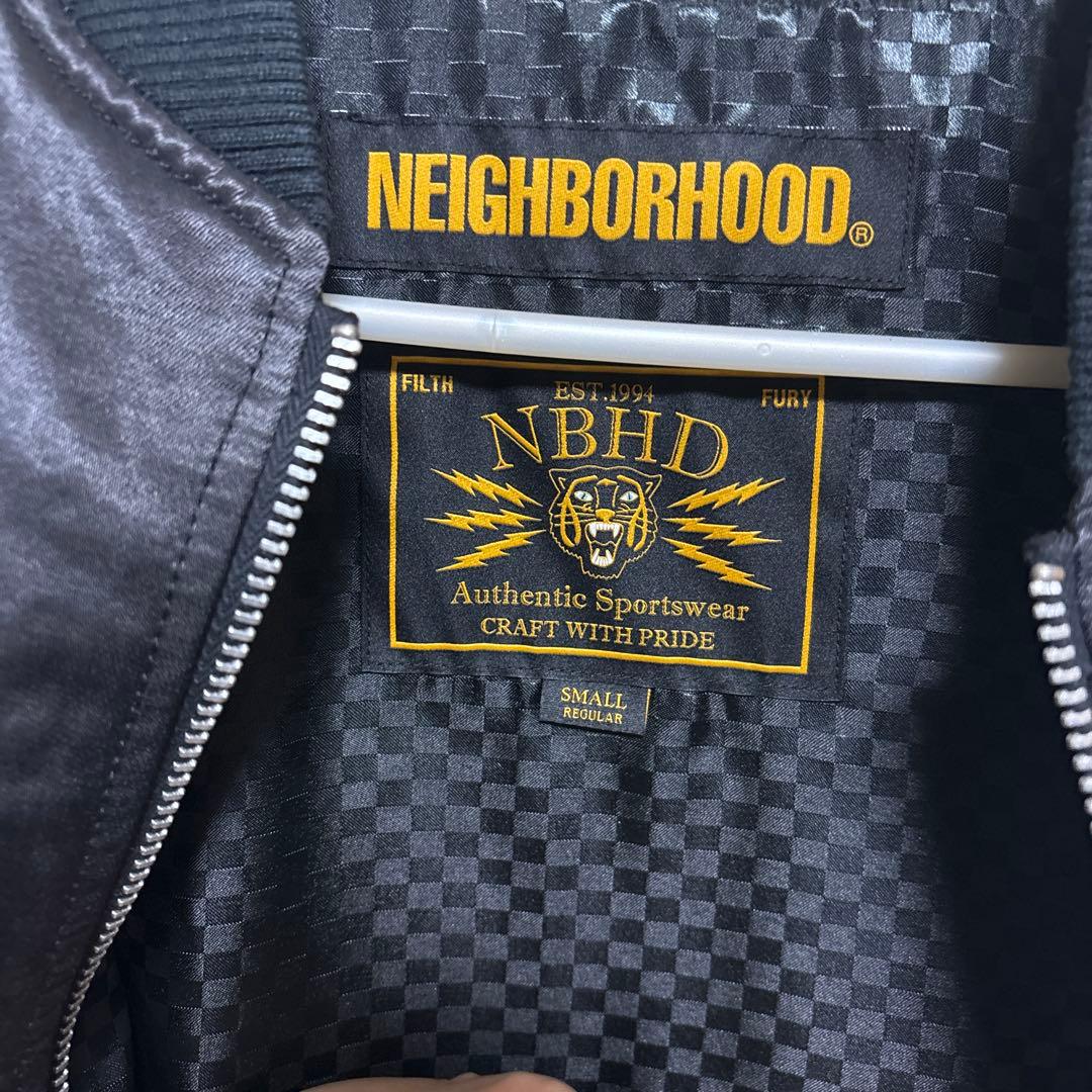 NEIGHBORHOOD スカル刺繍 スカジャン S