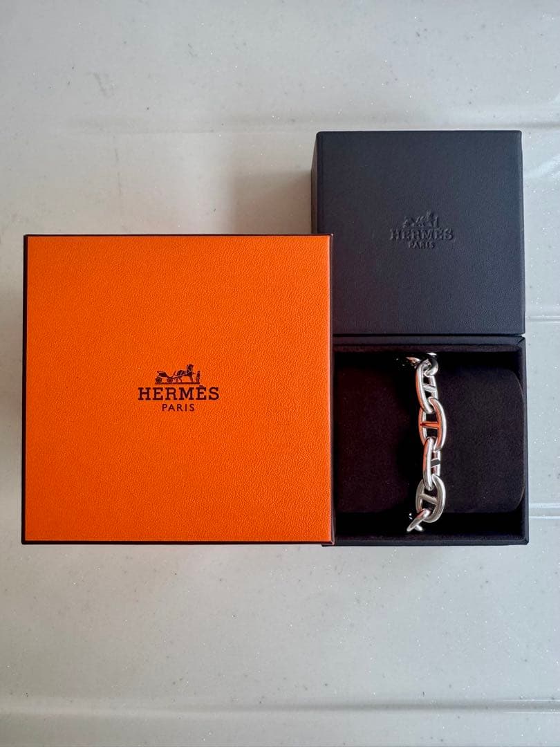 HERMES エルメスシェーヌダンクル ブレスレットGM12 新品未使用